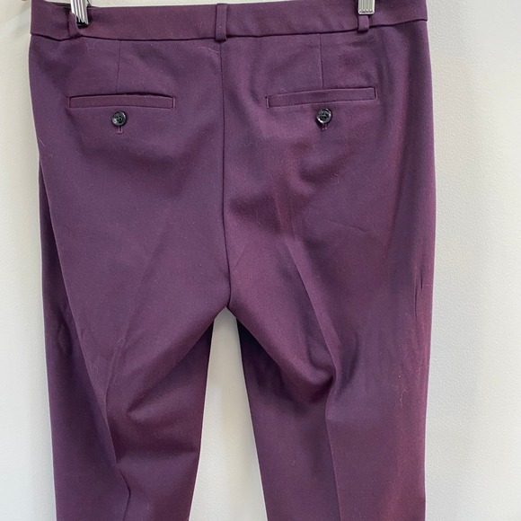 Banana‎ Republic Avery Women's Pant Plum Size 8 - Picture 3 of 5